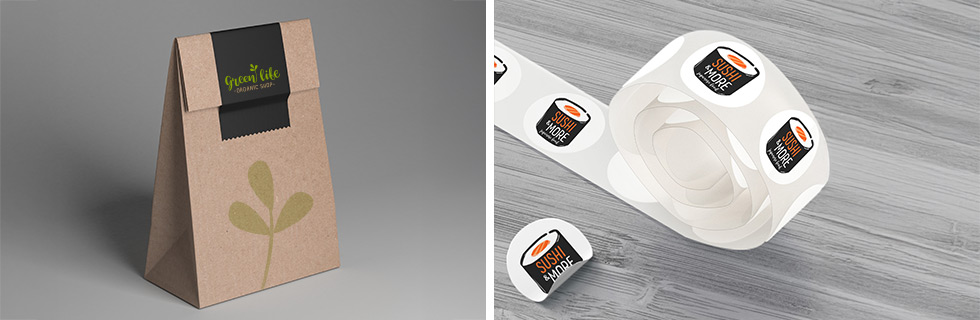Come utilizzare adesivi personalizzabili nel tuo packaging