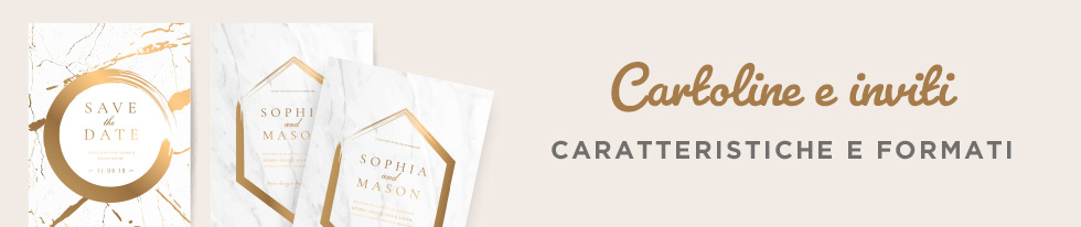 Crea inviti e cartoline personalizzate per ogni occasione
